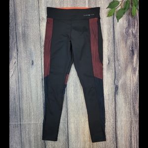 Oysho Fitness Athletic Mesh Leggings